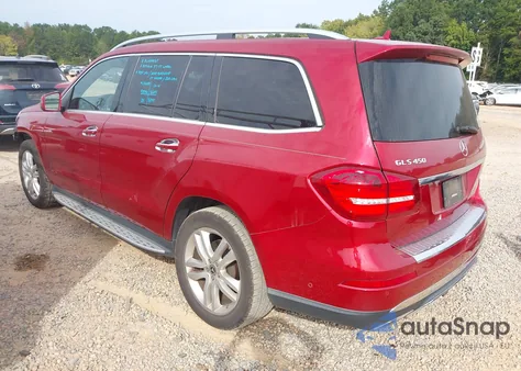 2018 Mercedes-Benz Gls 450 4Matic из США, поврежденный, VIN 4JGDF6EE3JB023524